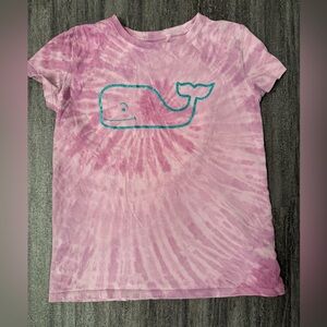 Vineyard Vines short-sleeve lilac tie-dye tee